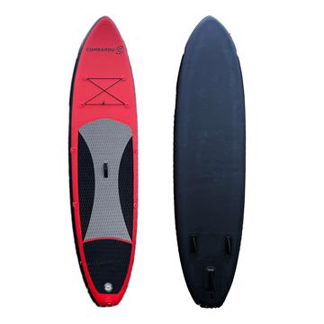 Combardu Paddleboard - 10'6 - Rød/Sort - inkl sæde